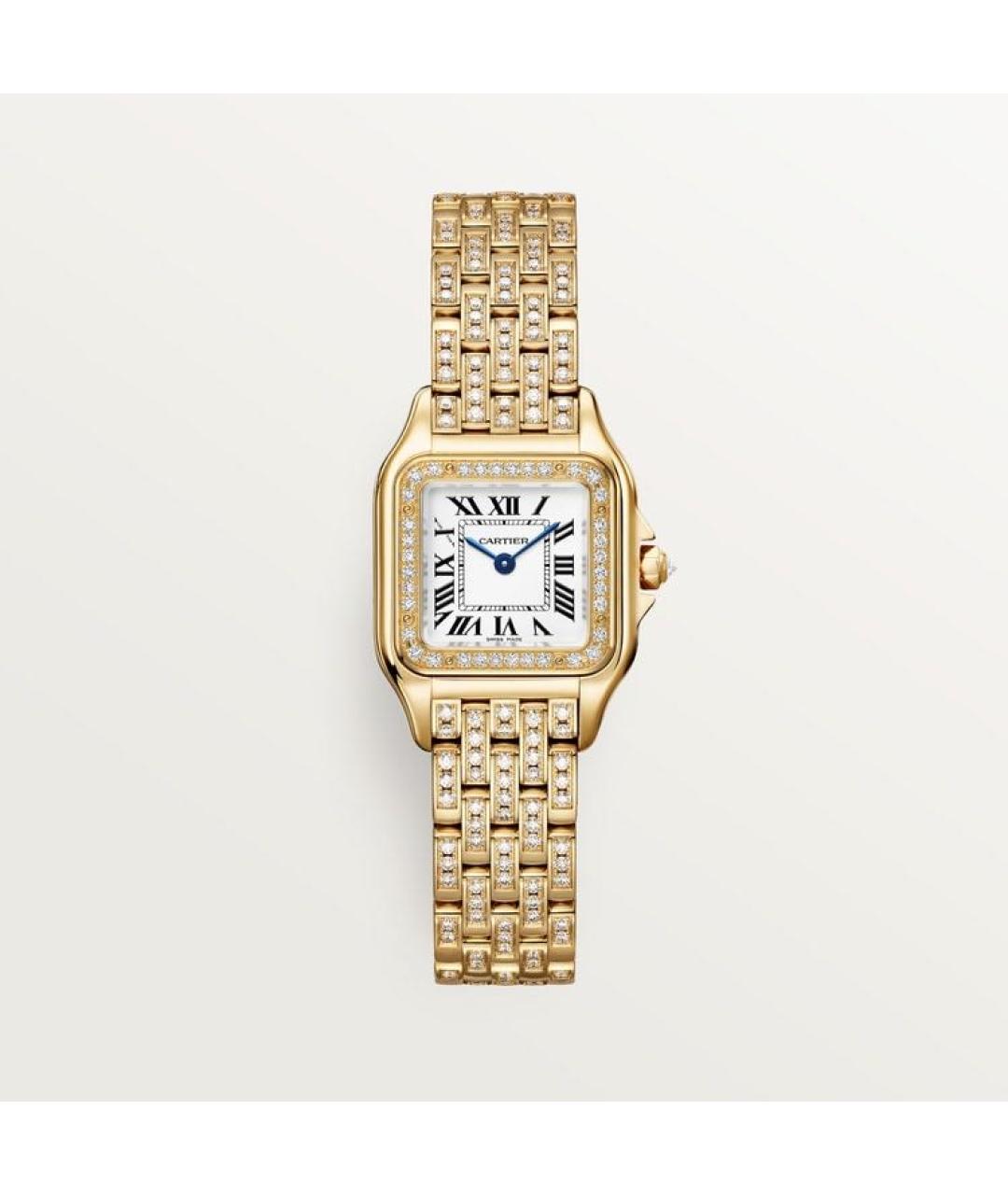 CARTIER Золотые часы из желтого золота, фото 5