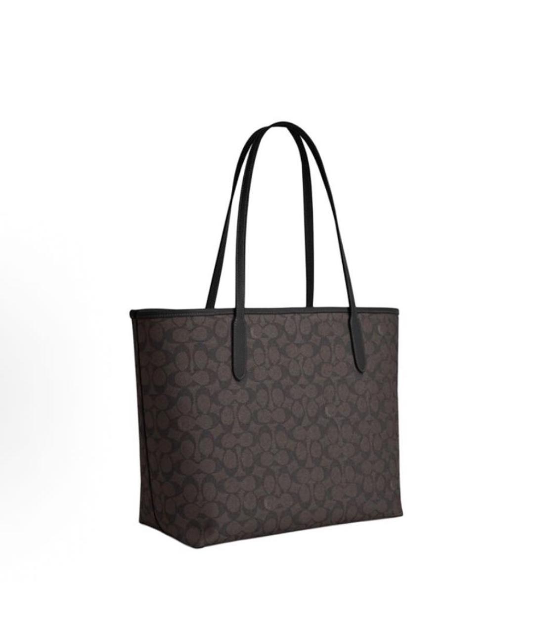 COACH Коричневая сумка тоут, фото 2