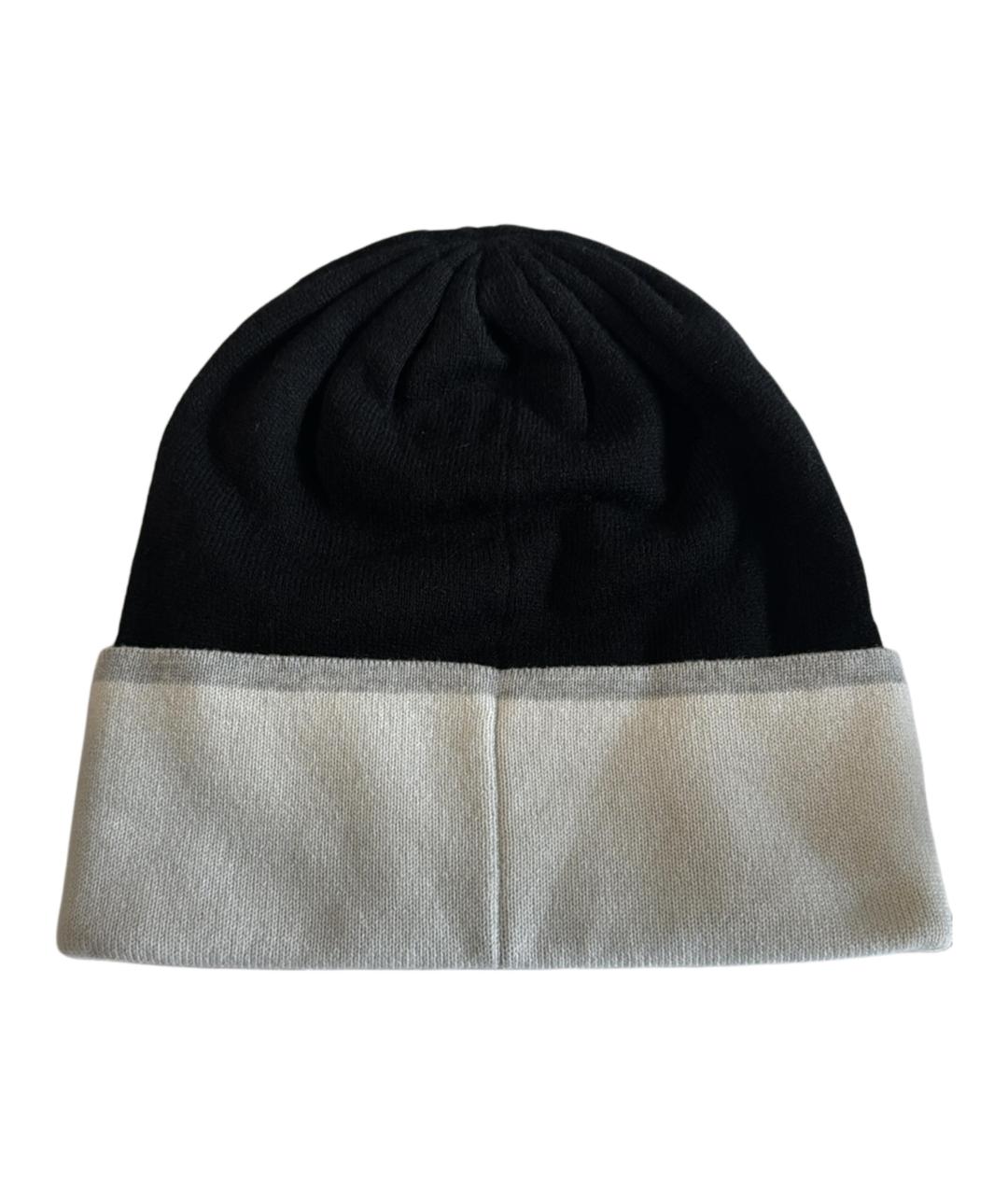 CHANEL Черная кашемировая шапка, фото 2