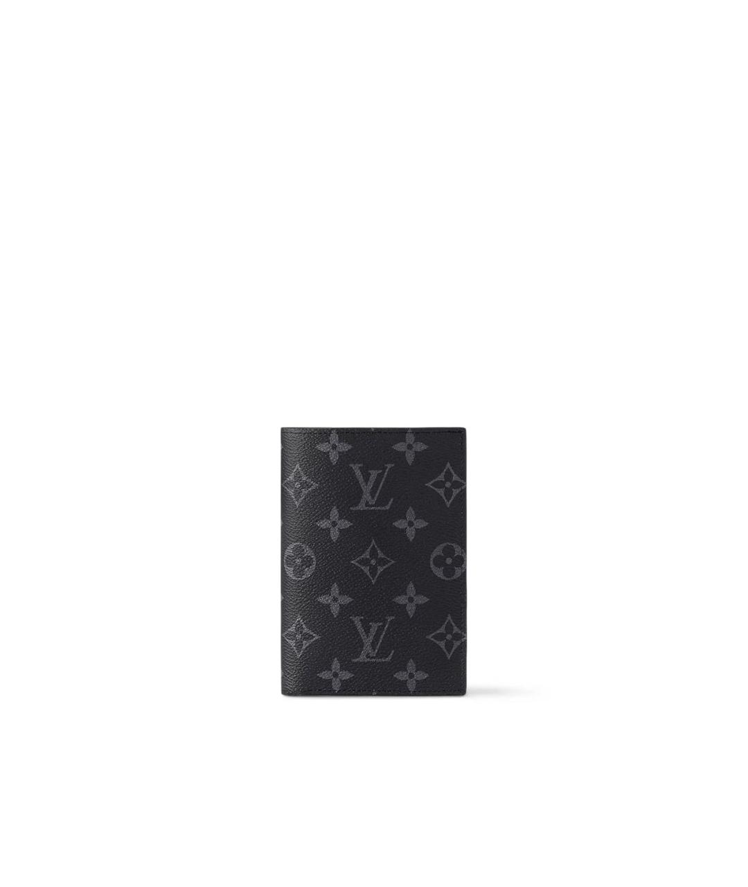 LOUIS VUITTON Черный кардхолдер из искусственной кожи, фото 1