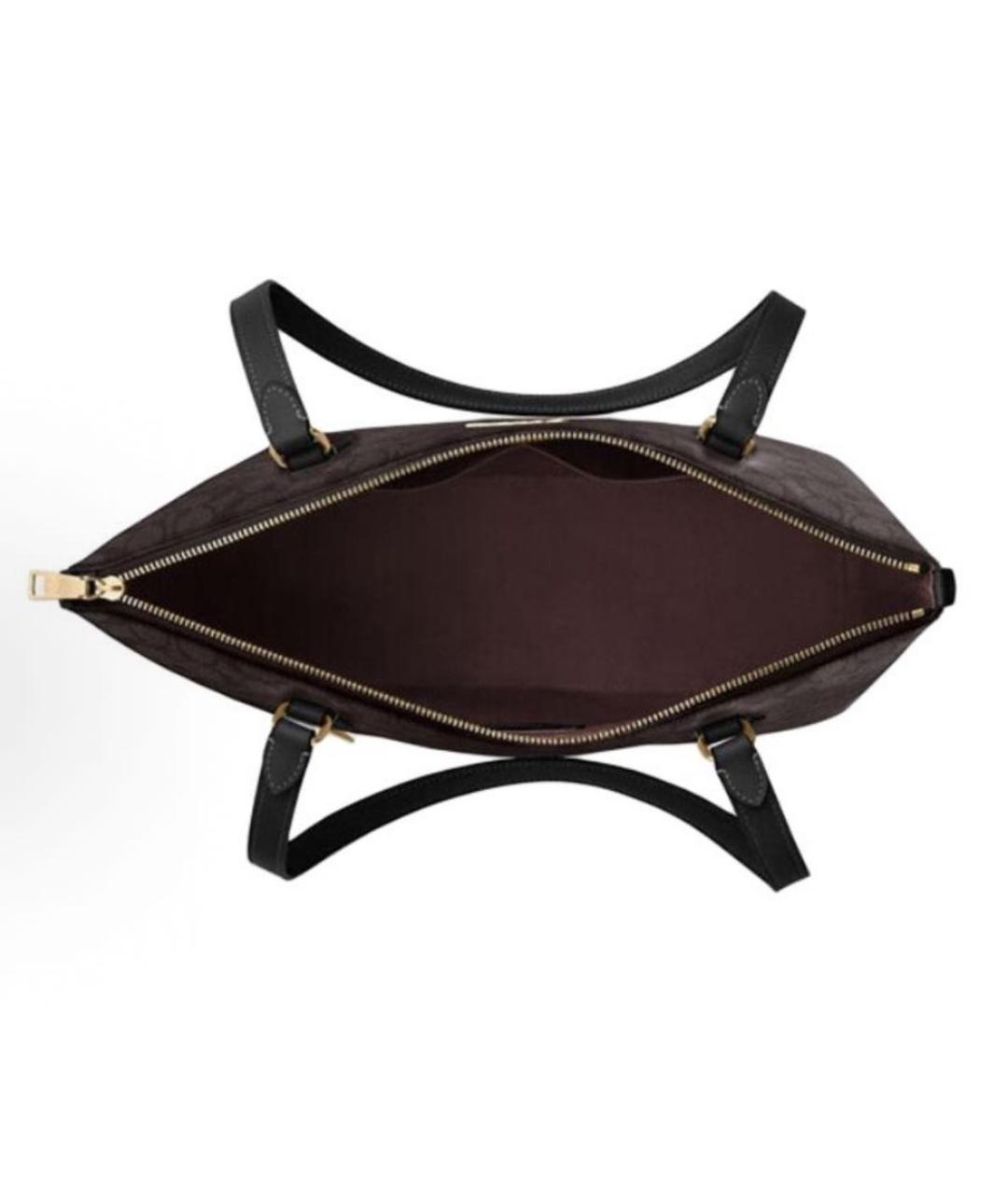 COACH Коричневая сумка тоут, фото 3