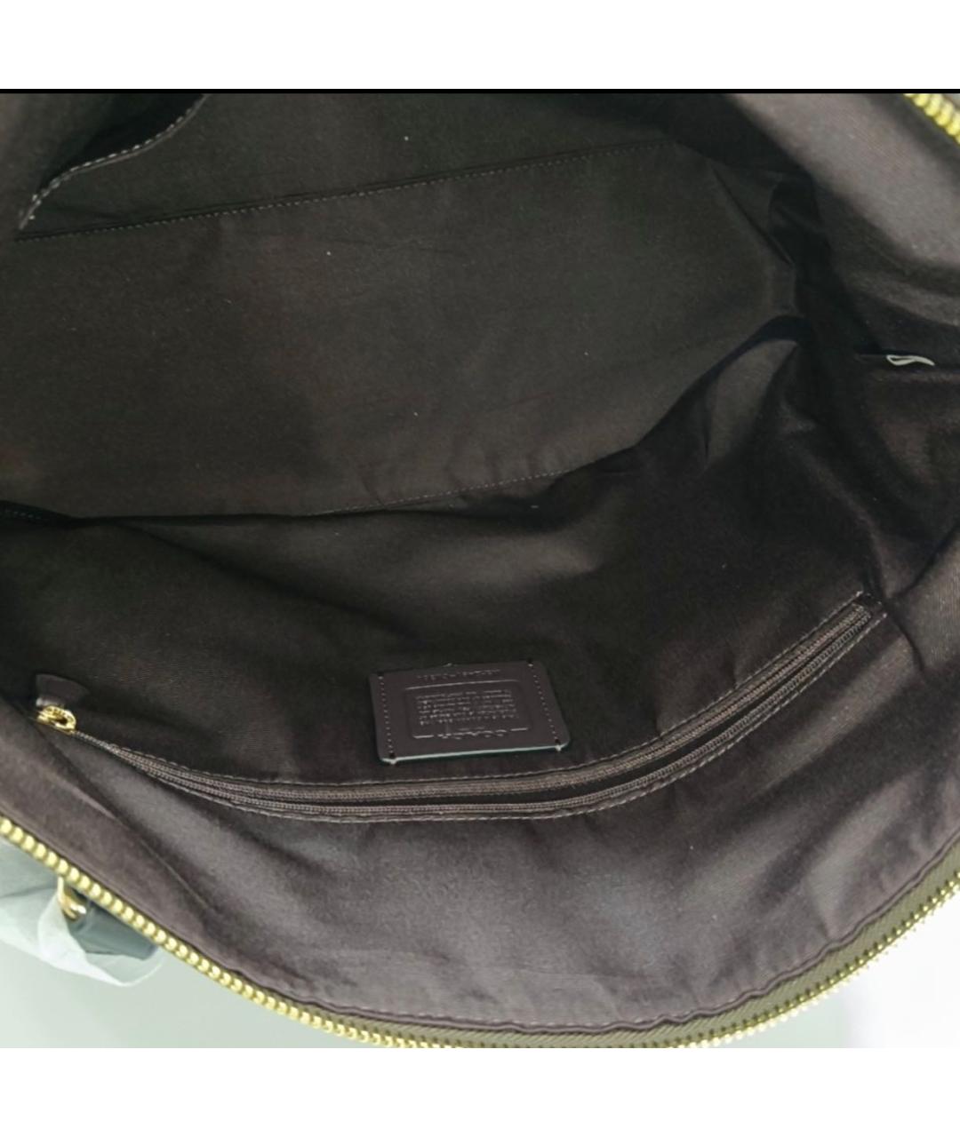 COACH Коричневая сумка тоут, фото 8