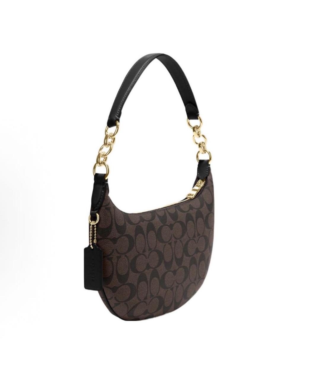 COACH Коричневая сумка через плечо, фото 2