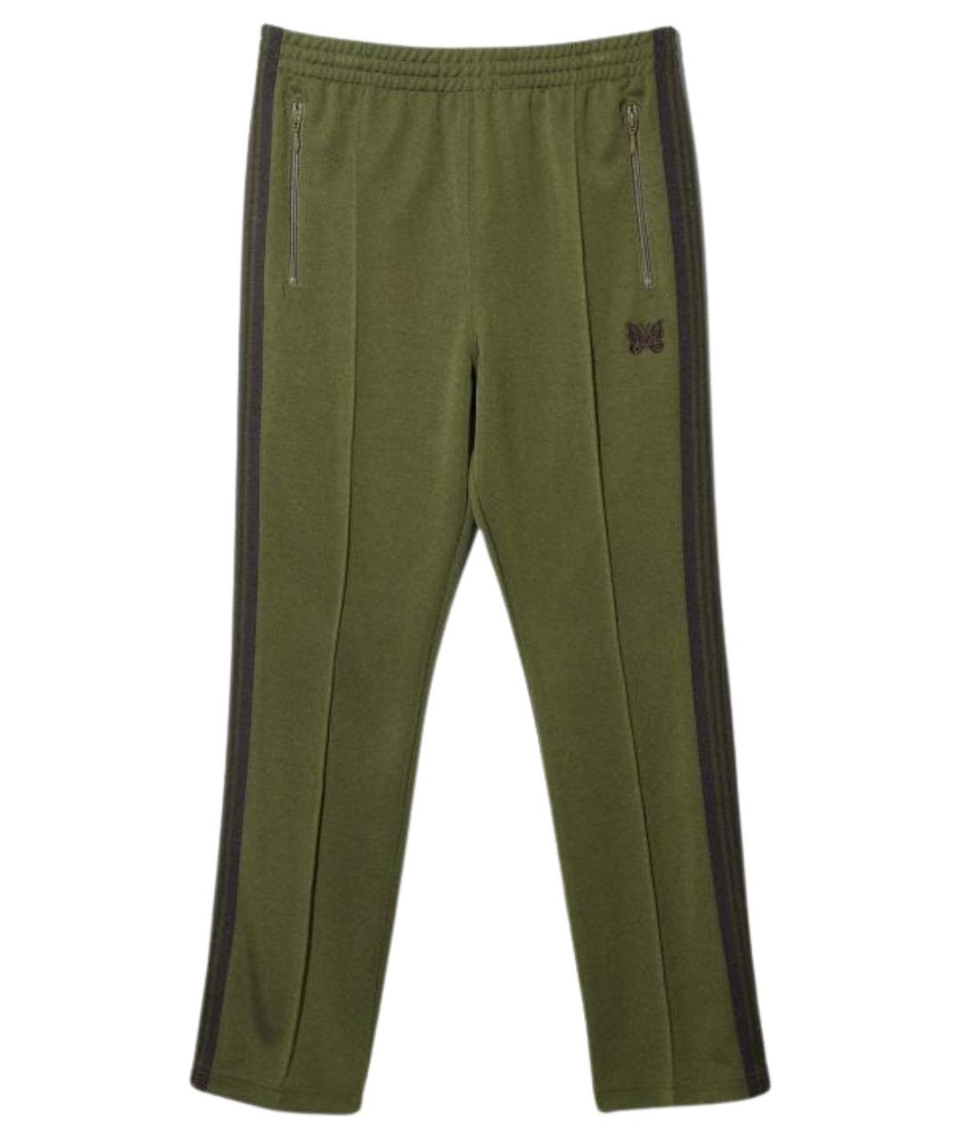 NEEDLES Хаки спортивные брюки и шорты, фото 1