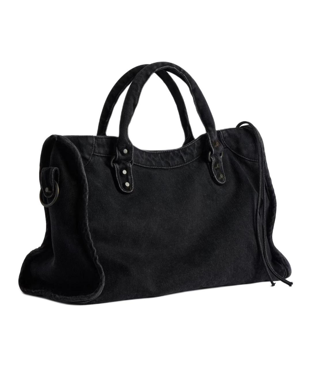 BALENCIAGA Черная сумка через плечо, фото 3