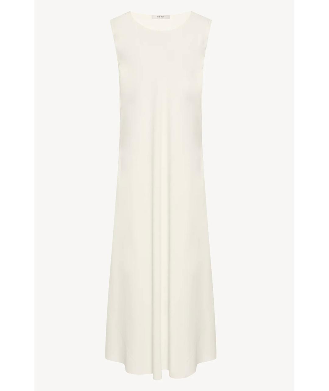 THE ROW Белое коктейльное платье, фото 5
