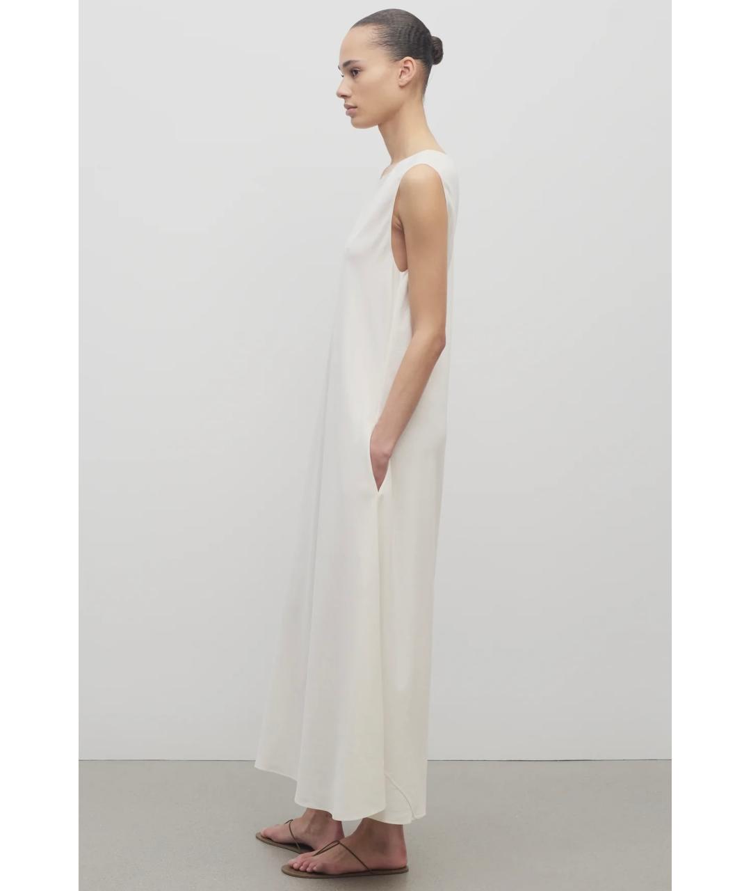THE ROW Белое коктейльное платье, фото 3