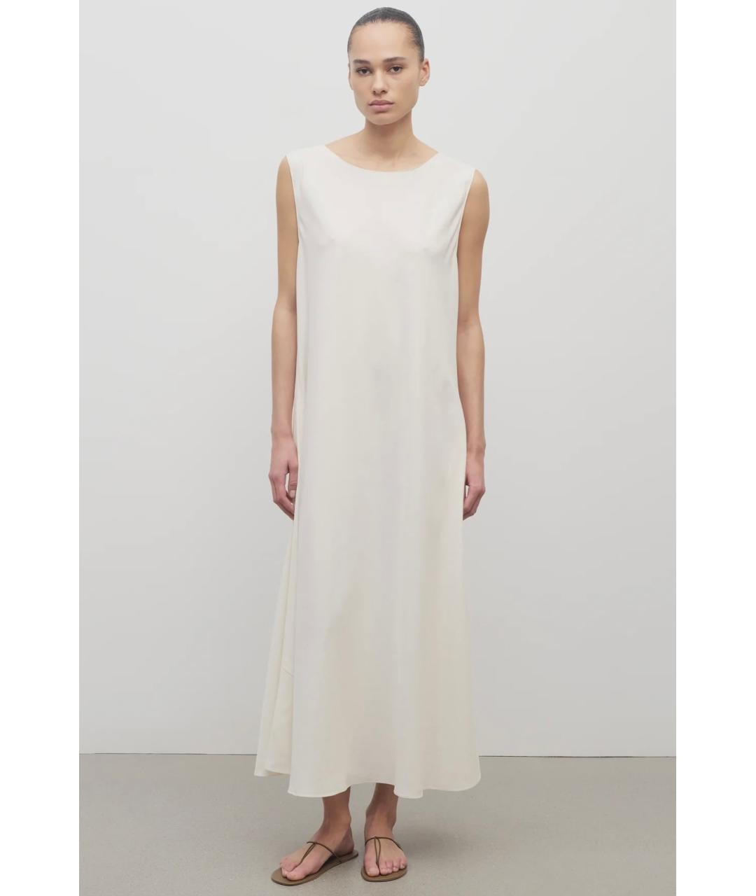 THE ROW Белое коктейльное платье, фото 2