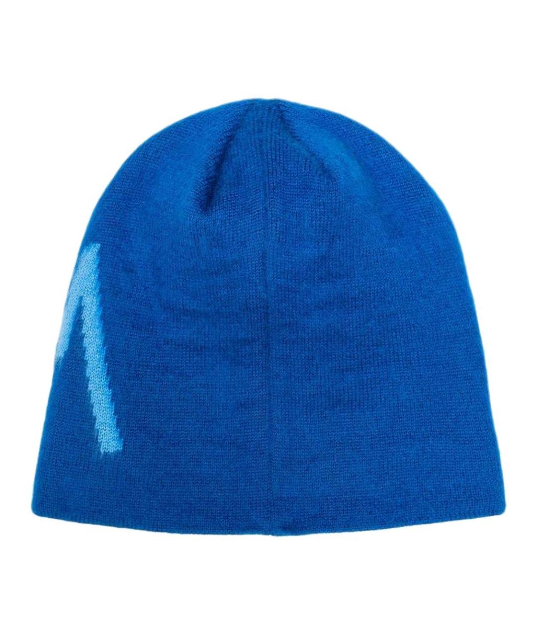 STUSSY Синяя синтетическая шапка, фото 2
