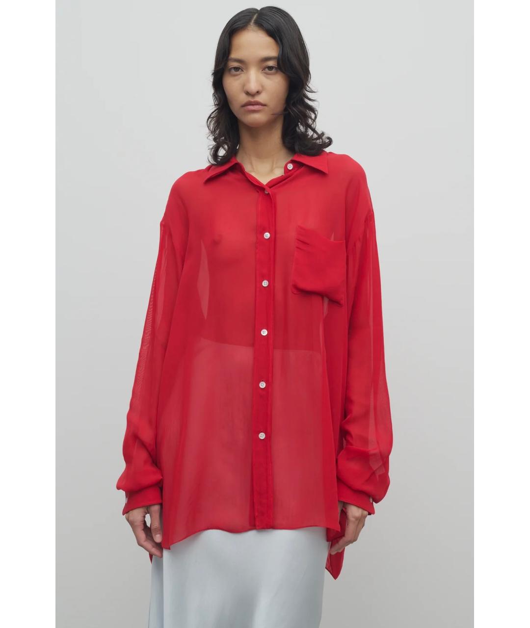THE ROW Красная блузы, фото 2