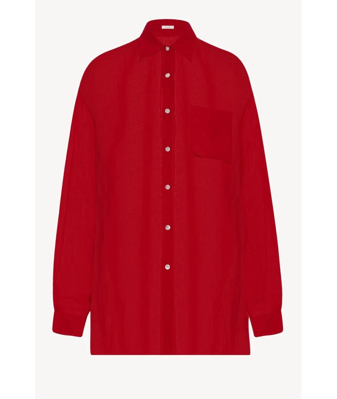 THE ROW Красная блузы, фото 6