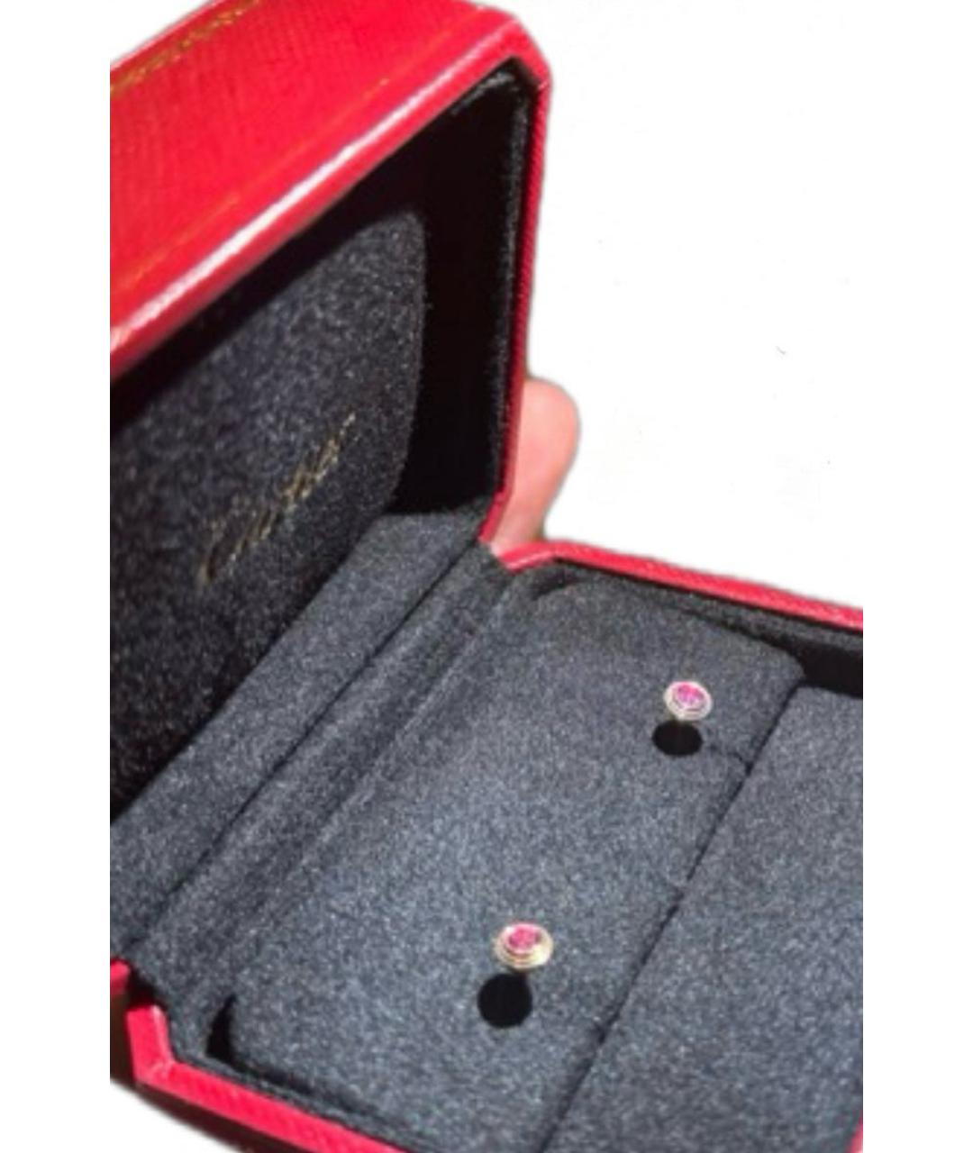 CARTIER Розовые серьги из розового золота, фото 3