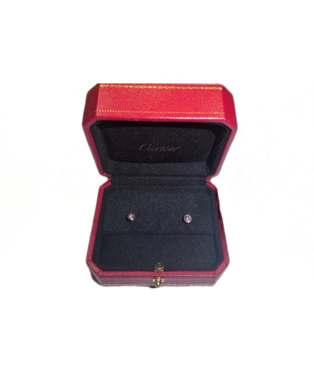 CARTIER Розовые серьги из розового золота, фото 5