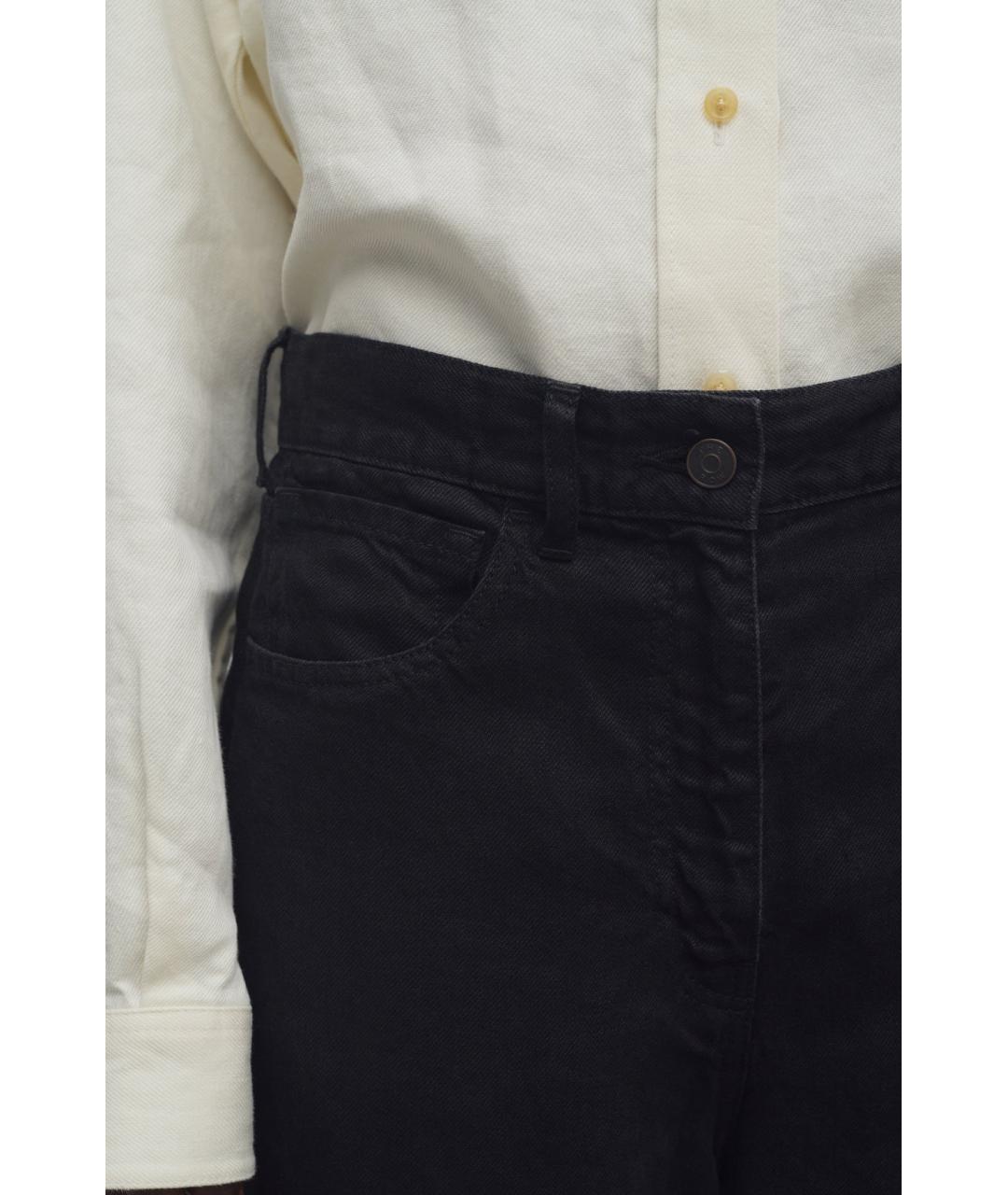 THE ROW Черные прямые джинсы, фото 5