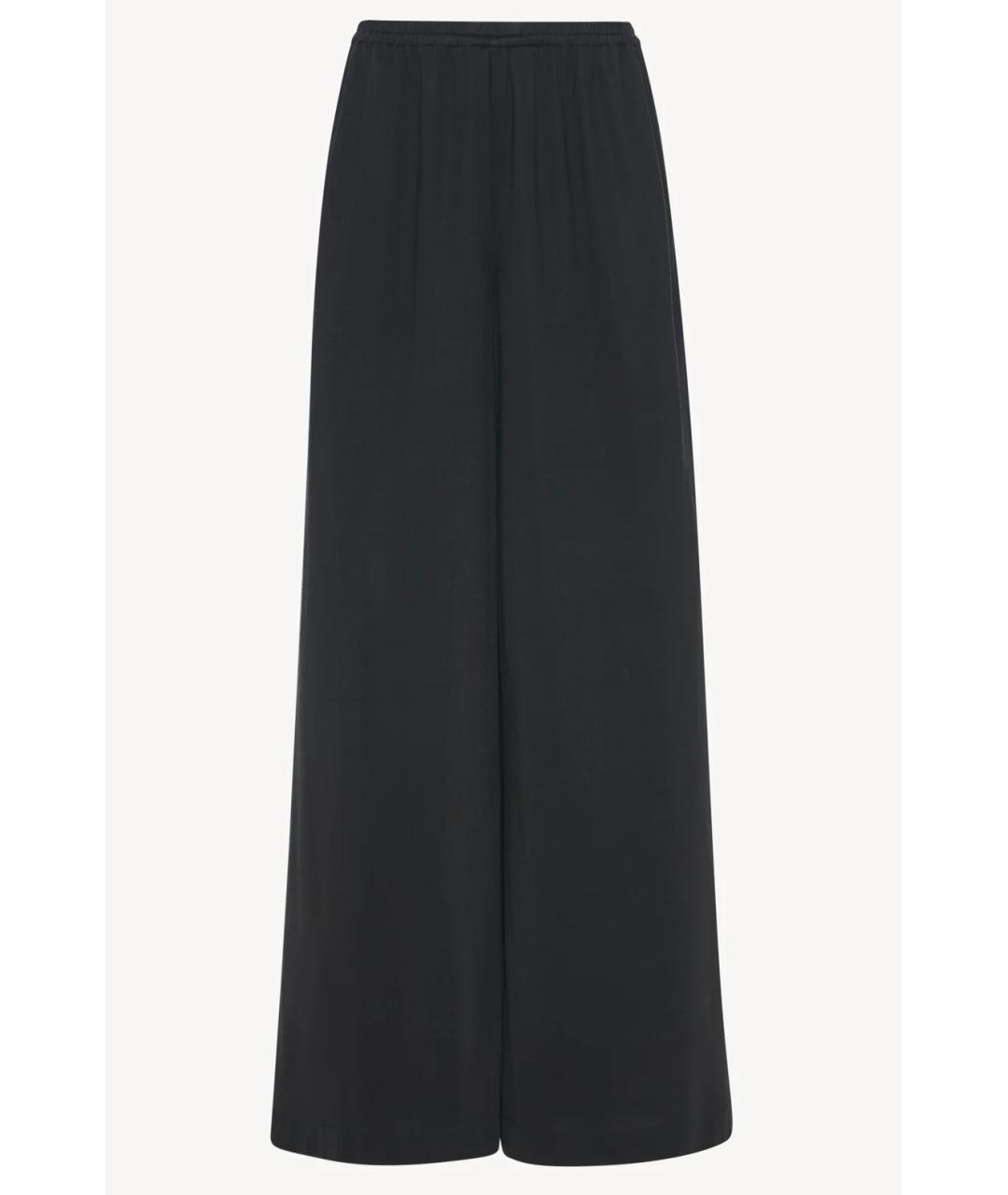 THE ROW Черные брюки широкие, фото 6