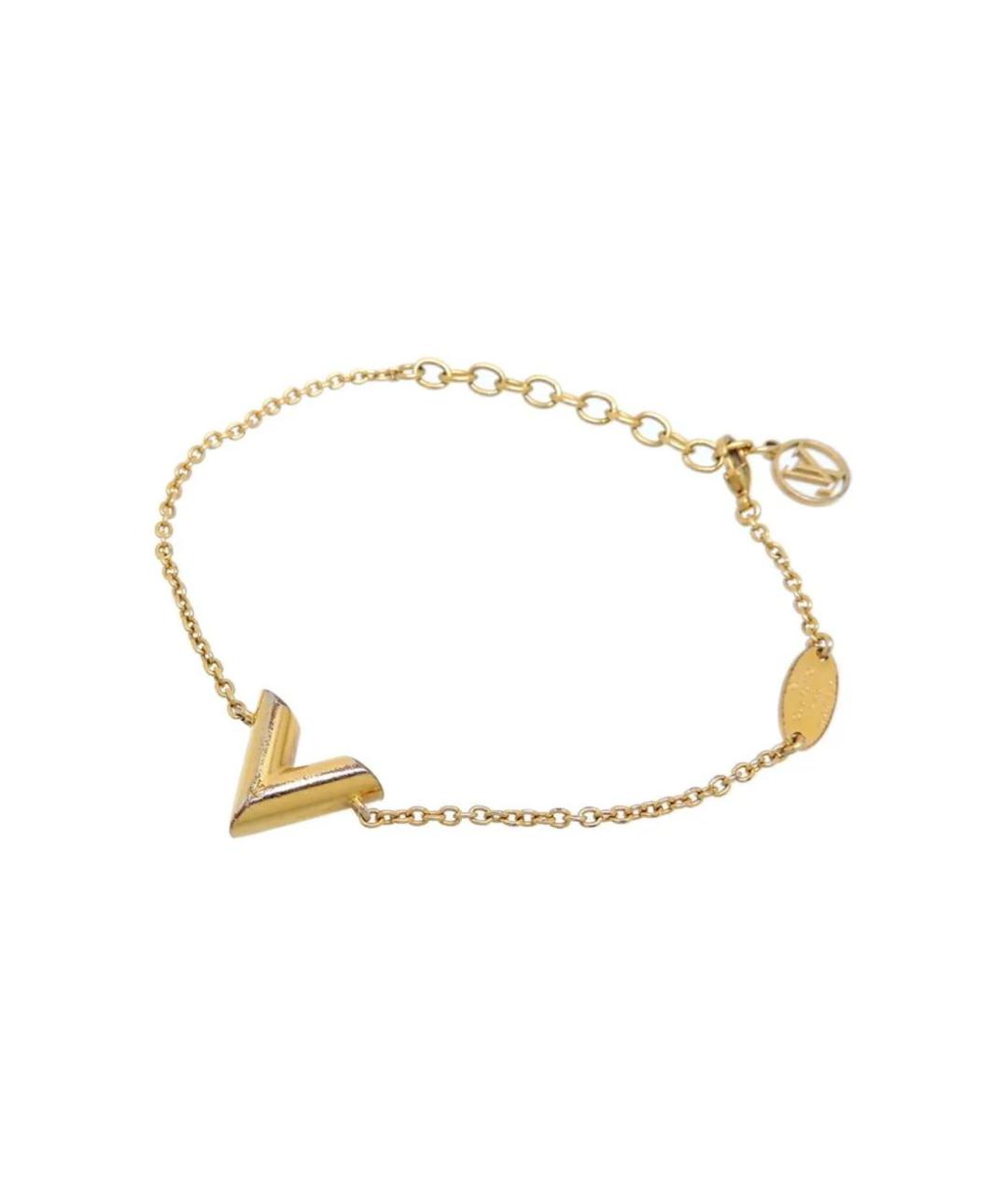 LOUIS VUITTON Золотой браслет, фото 3