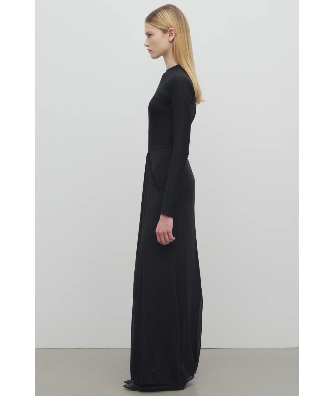 THE ROW Черное коктейльное платье, фото 3