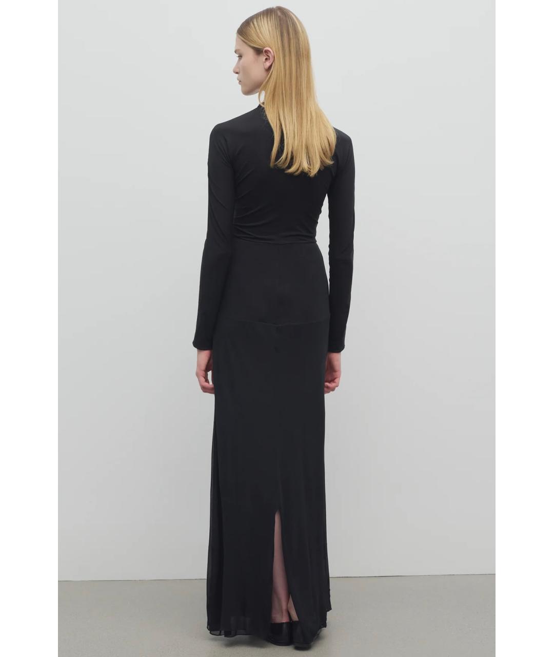 THE ROW Черное коктейльное платье, фото 4