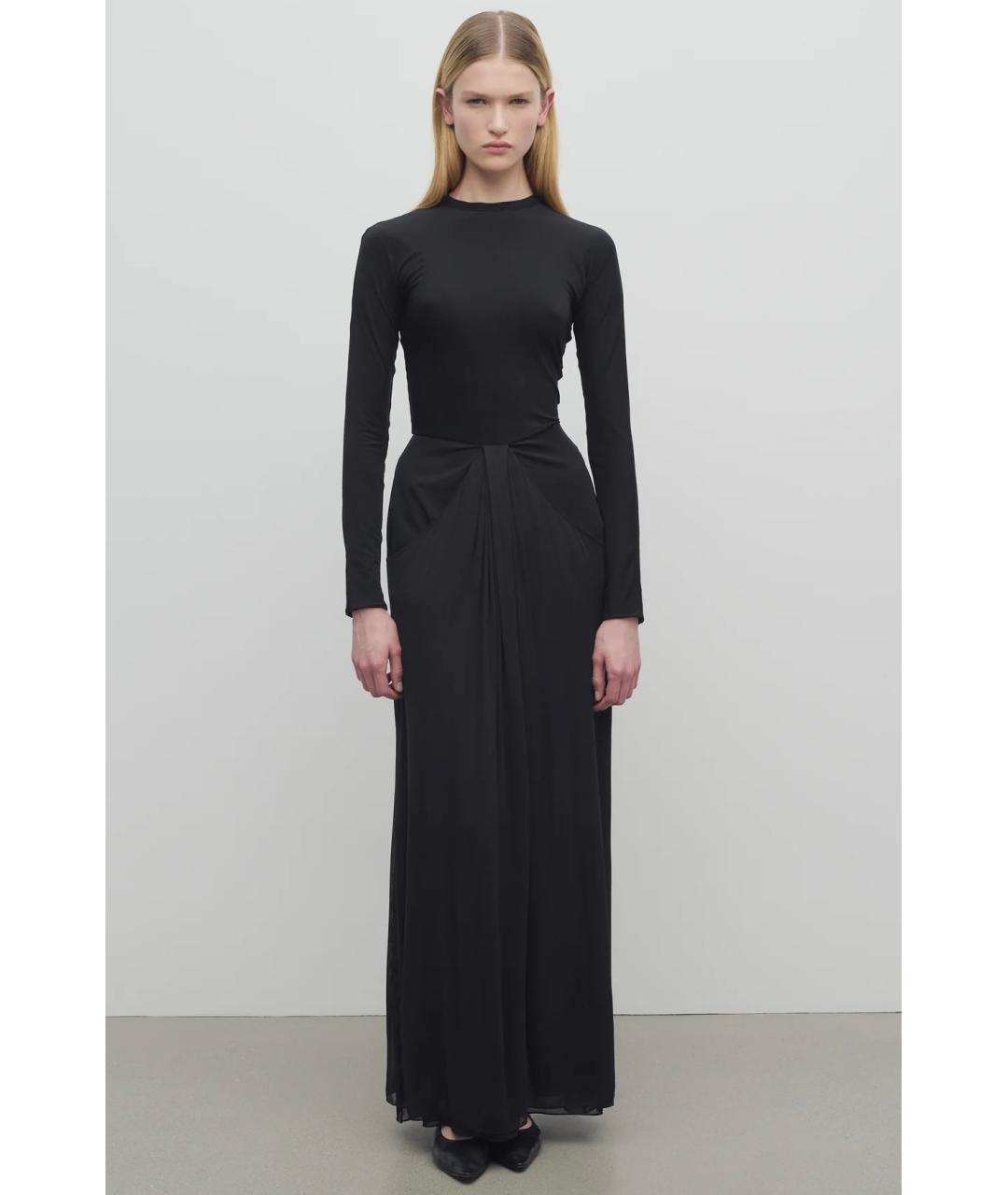 THE ROW Черное коктейльное платье, фото 2