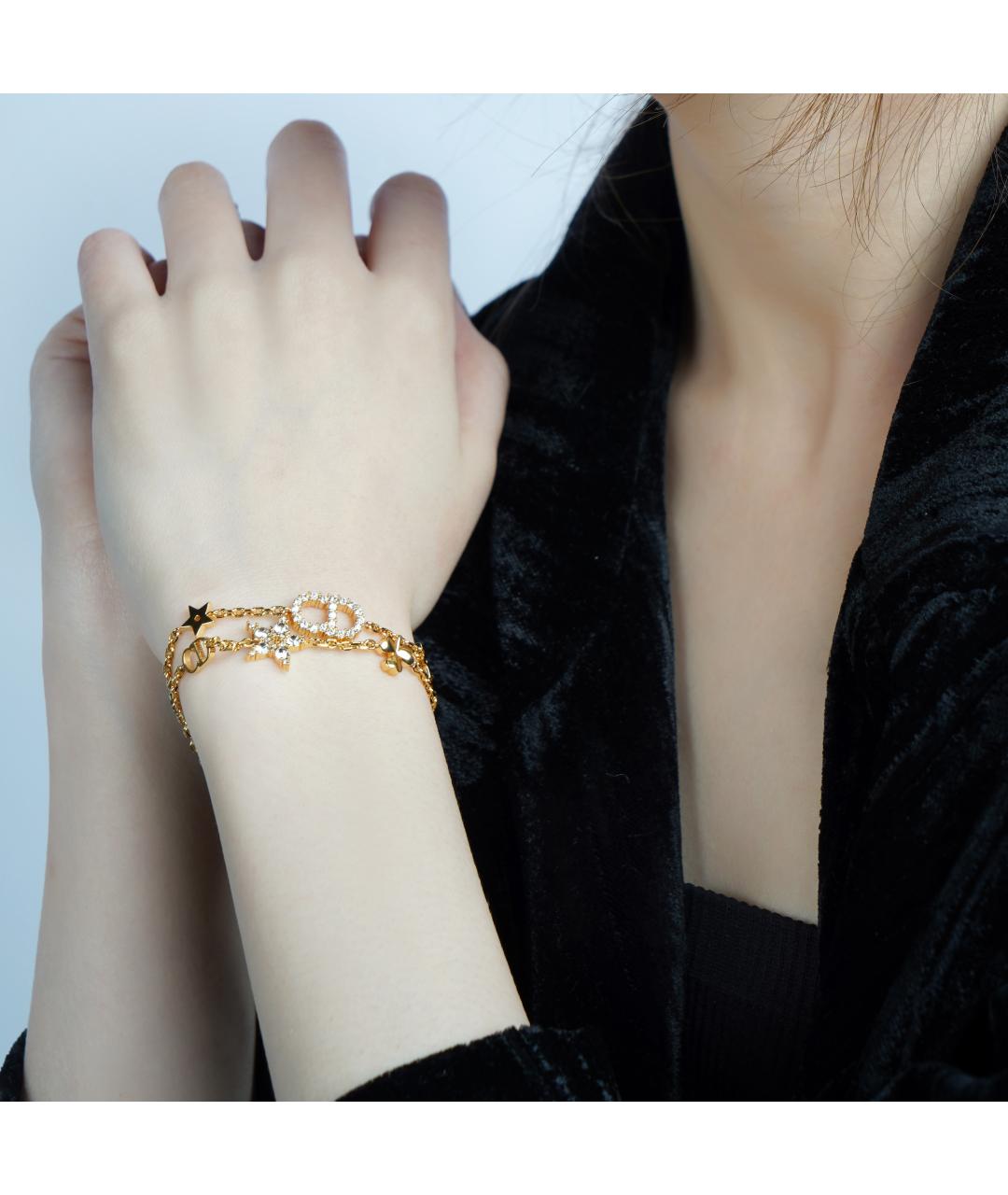 CHRISTIAN DIOR Золотой браслет, фото 6