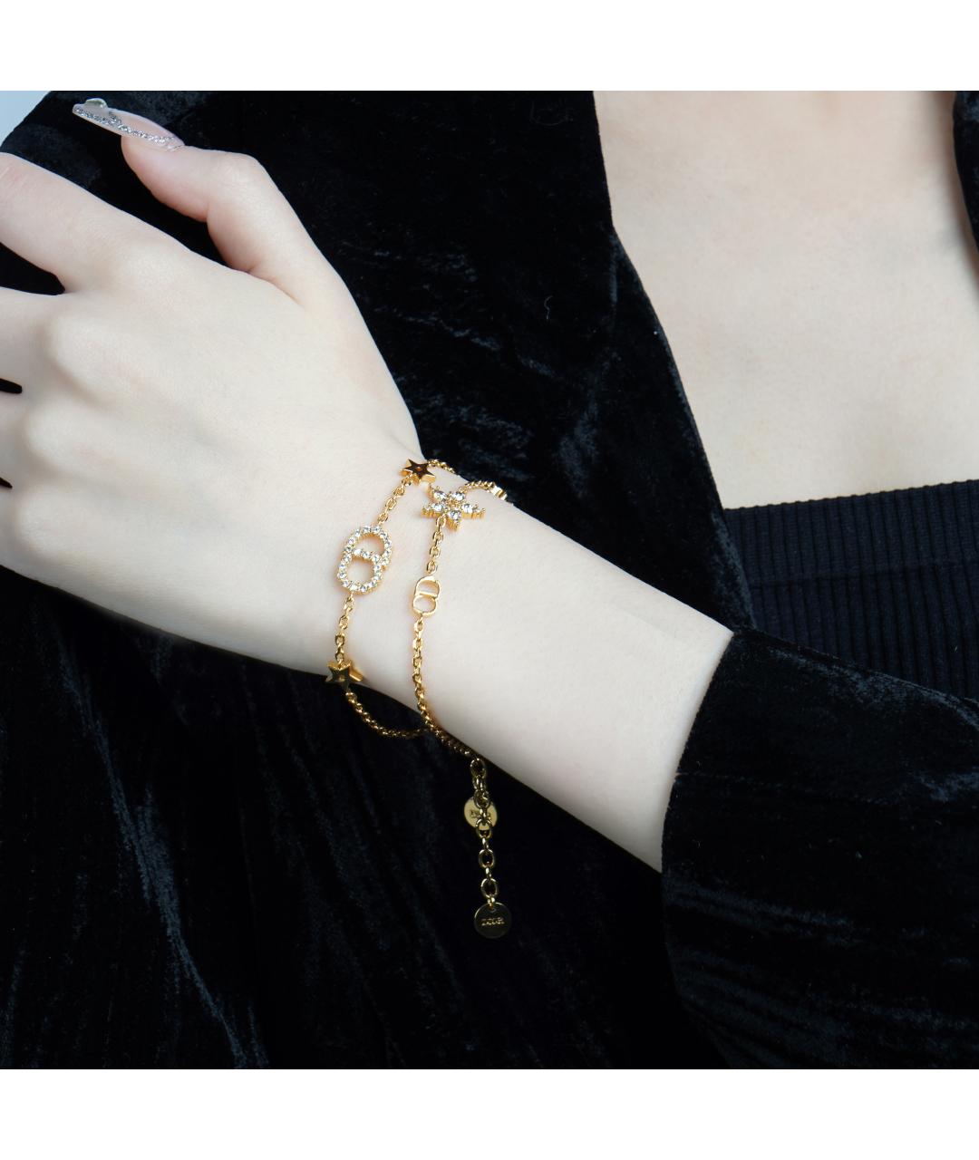 CHRISTIAN DIOR Золотой браслет, фото 7