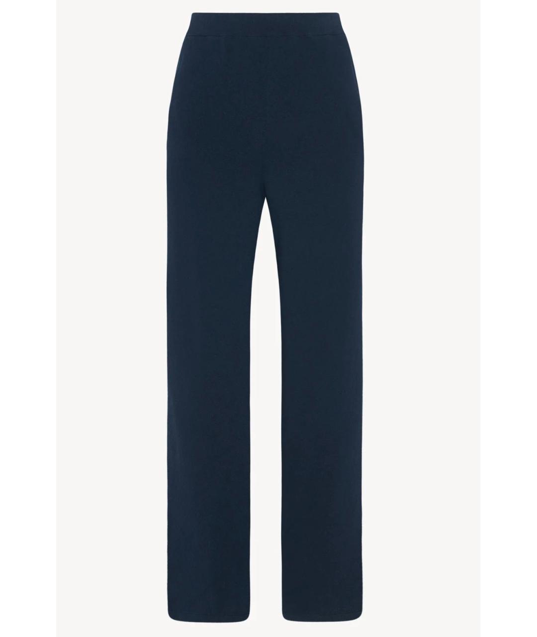 THE ROW Темно-синие прямые брюки, фото 6