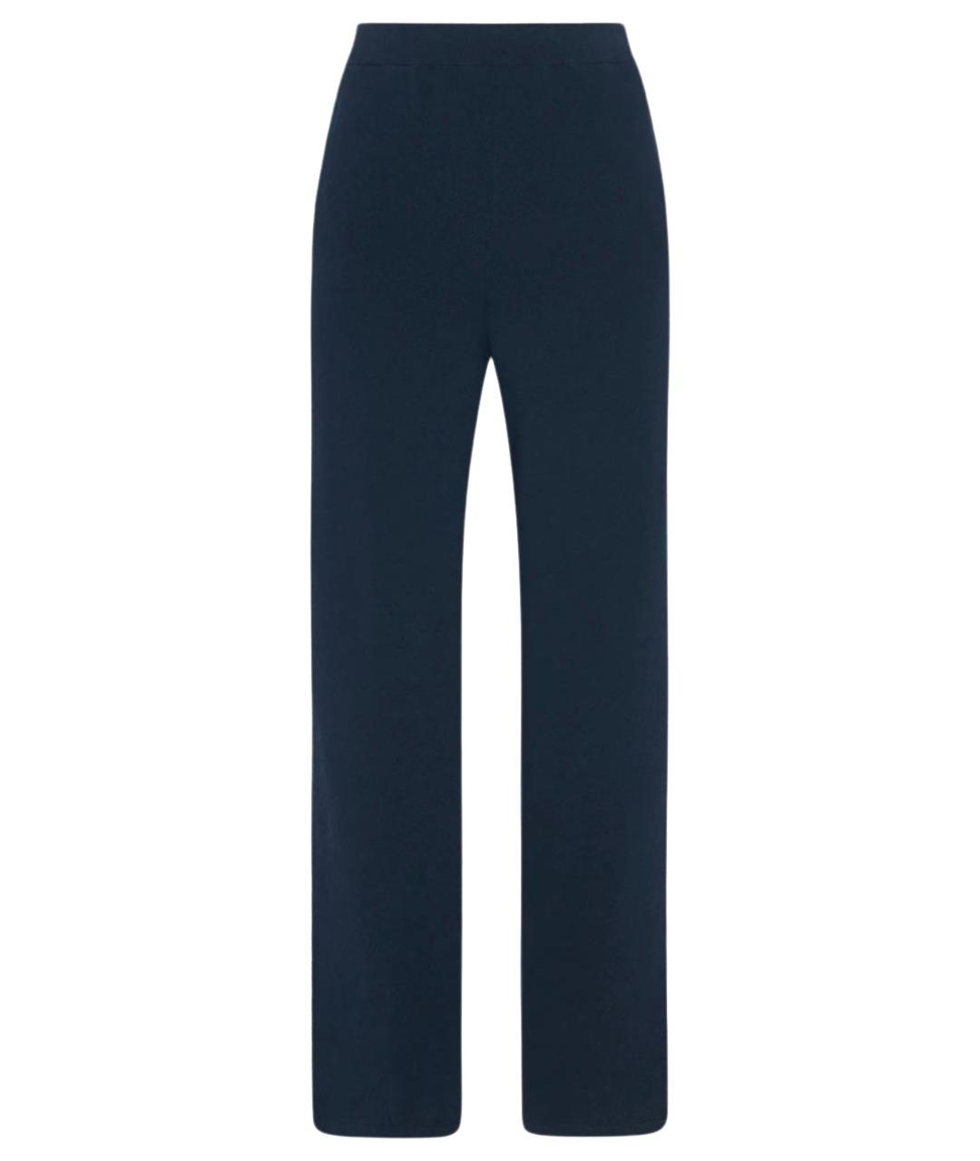 THE ROW Темно-синие прямые брюки, фото 1