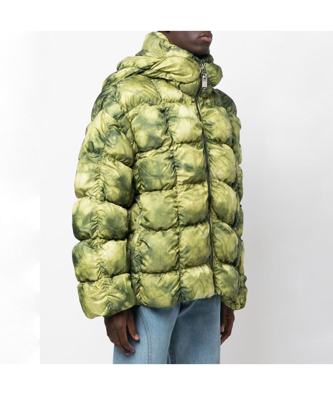 DIESEL Зеленая полиэстеровая куртка, фото 8