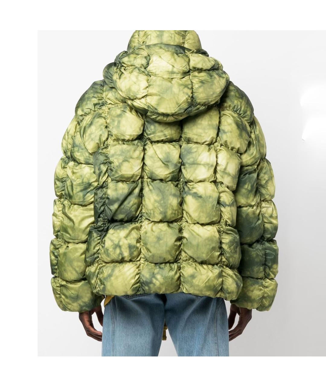 DIESEL Зеленая полиэстеровая куртка, фото 9