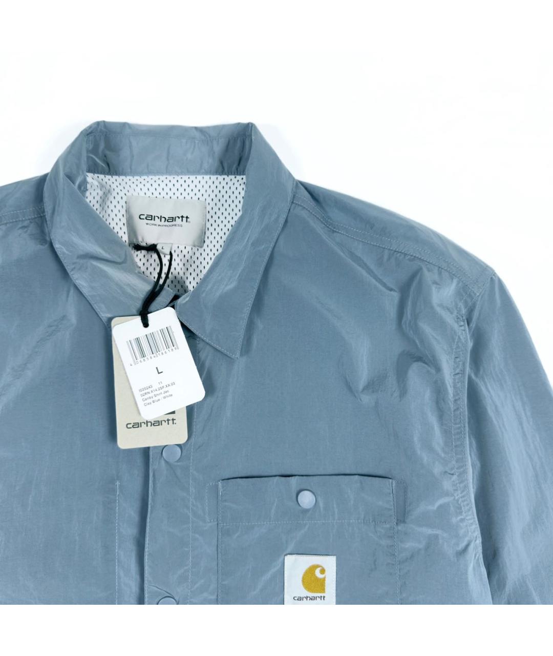 CARHARTT WIP Серая кэжуал рубашка, фото 3