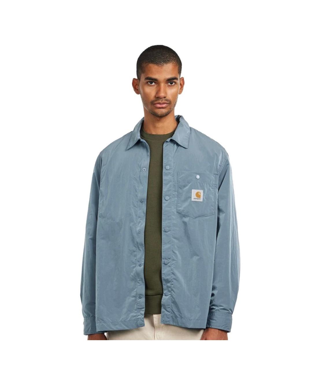 CARHARTT WIP Серая кэжуал рубашка, фото 2