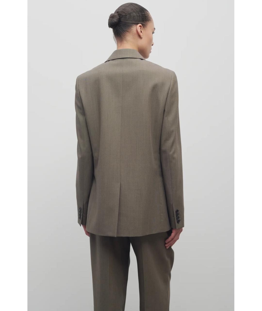 THE ROW Коричневый жакет/пиджак, фото 4