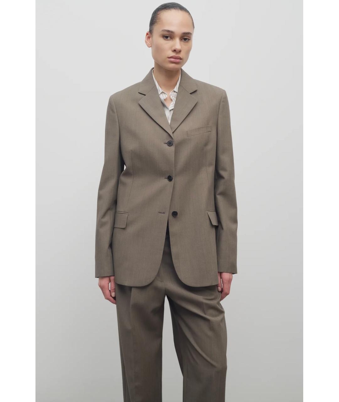 THE ROW Коричневый жакет/пиджак, фото 2