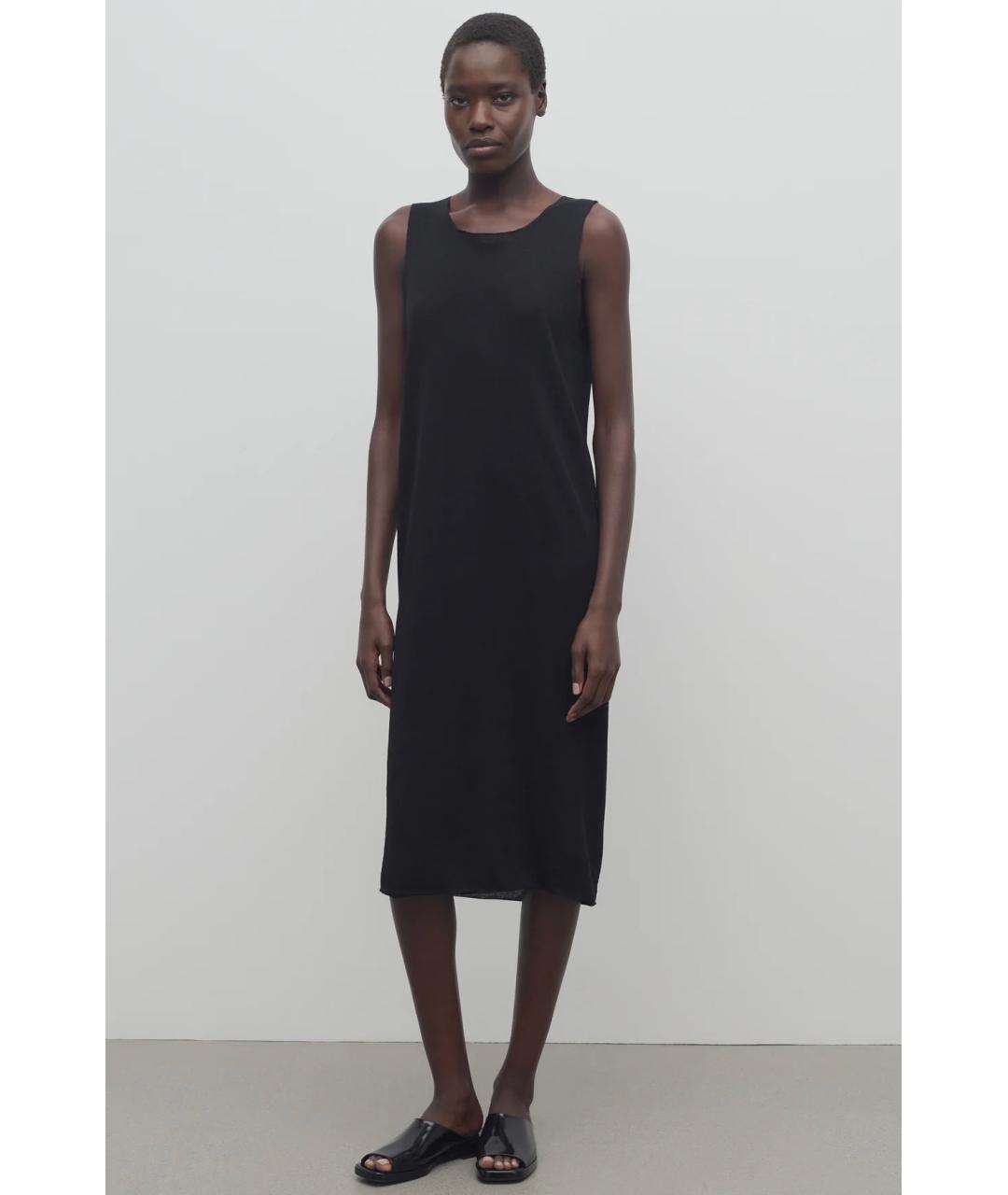 THE ROW Черное коктейльное платье, фото 2