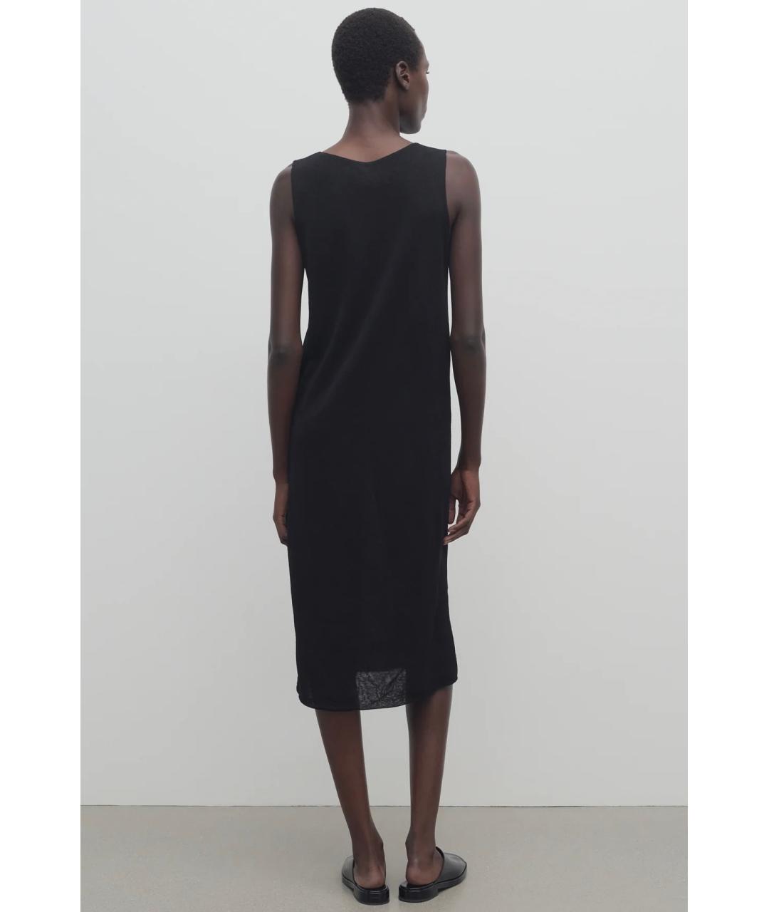 THE ROW Черное коктейльное платье, фото 3