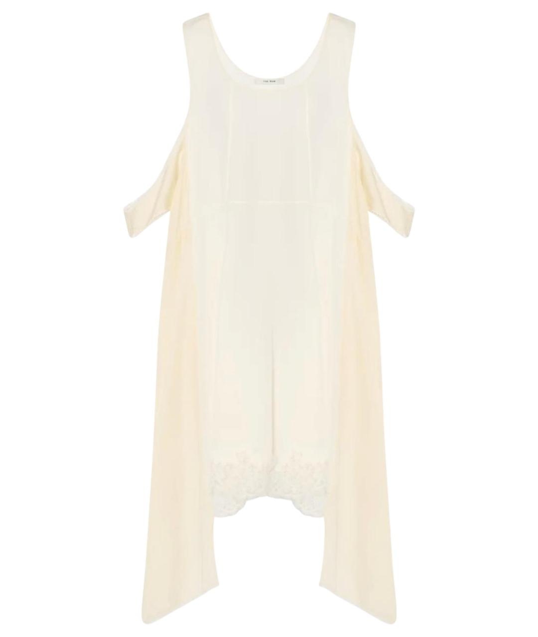 THE ROW Бежевое коктейльное платье, фото 1