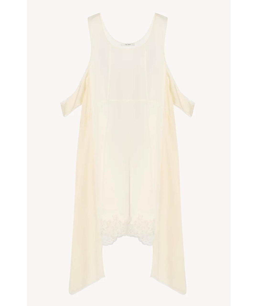 THE ROW Бежевое коктейльное платье, фото 6