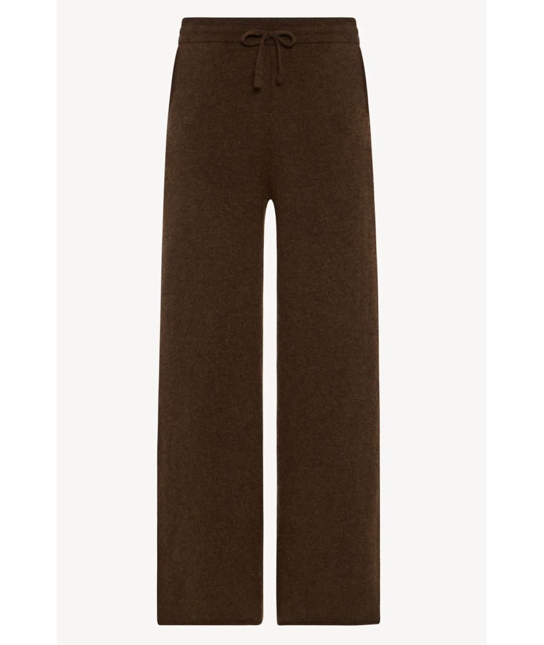 THE ROW Коричневые прямые брюки, фото 6