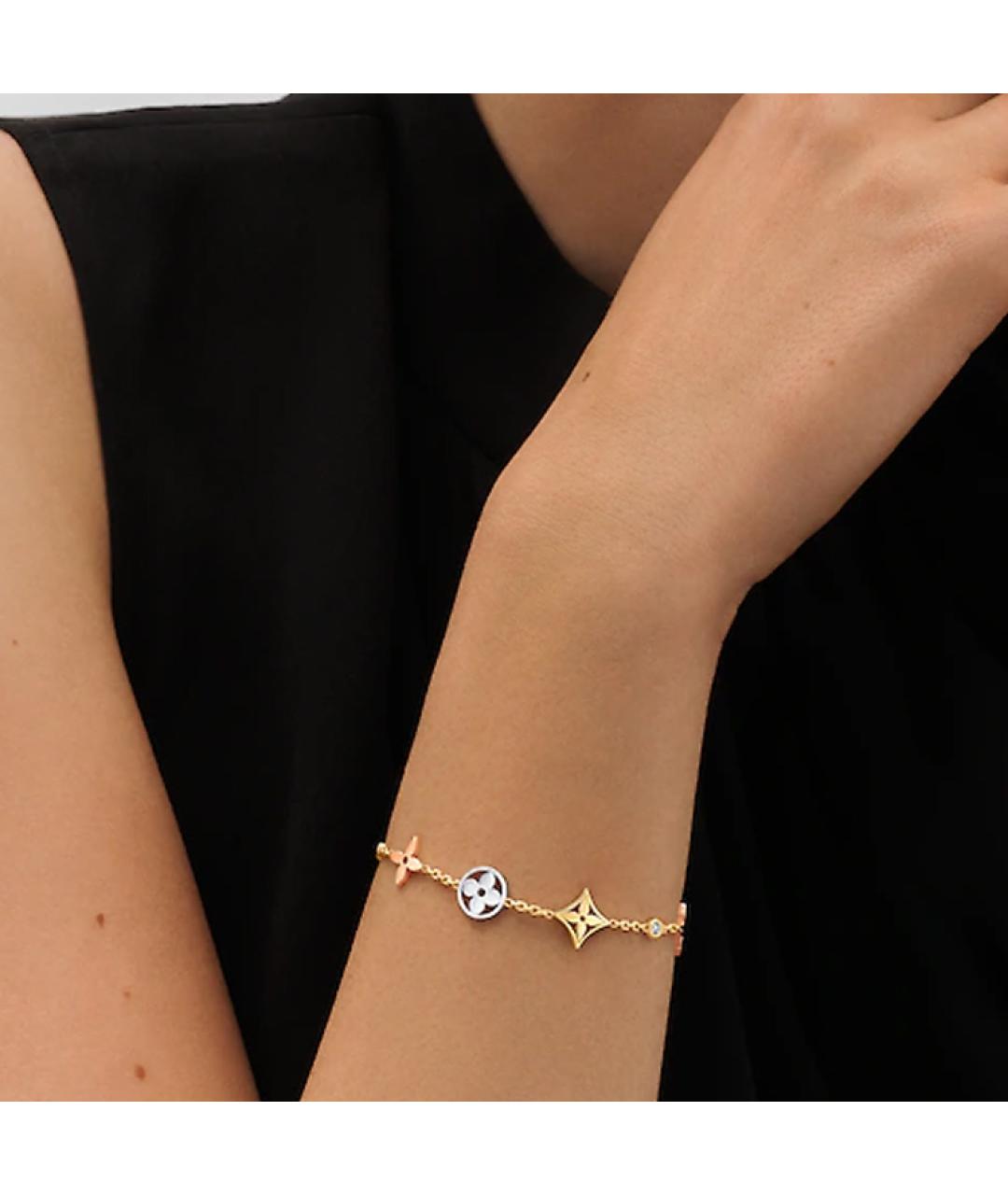 LOUIS VUITTON Золотой браслет, фото 4