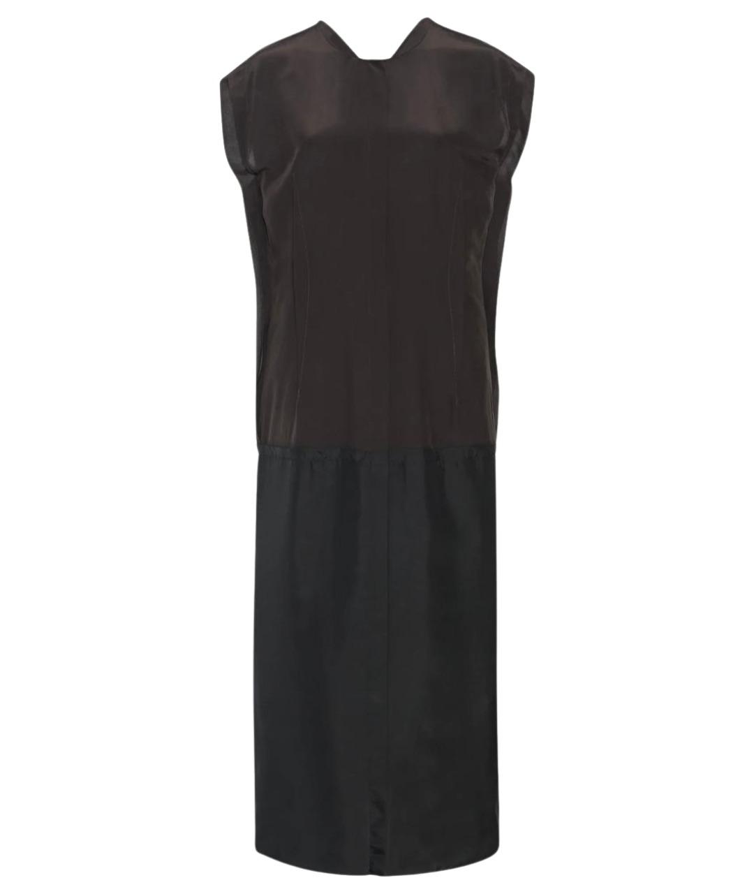 THE ROW Коричневое коктейльное платье, фото 1
