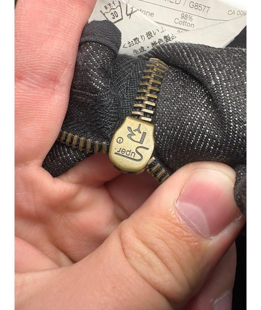 DOLCE&GABBANA Черные хлопко-эластановые джинсы слим, фото 8