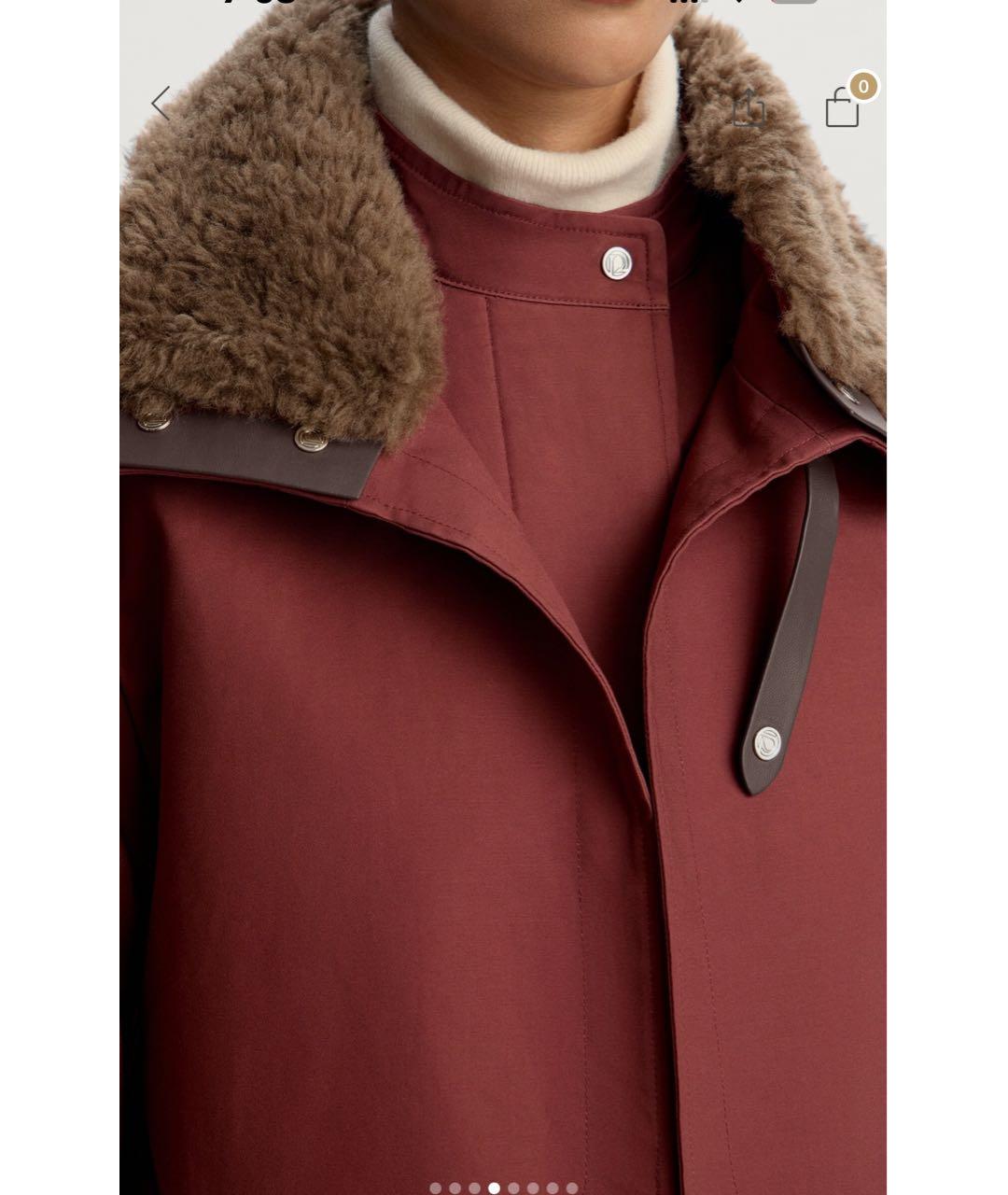 12 STOREEZ Коричневый хлопковый тренч/плащ, фото 4