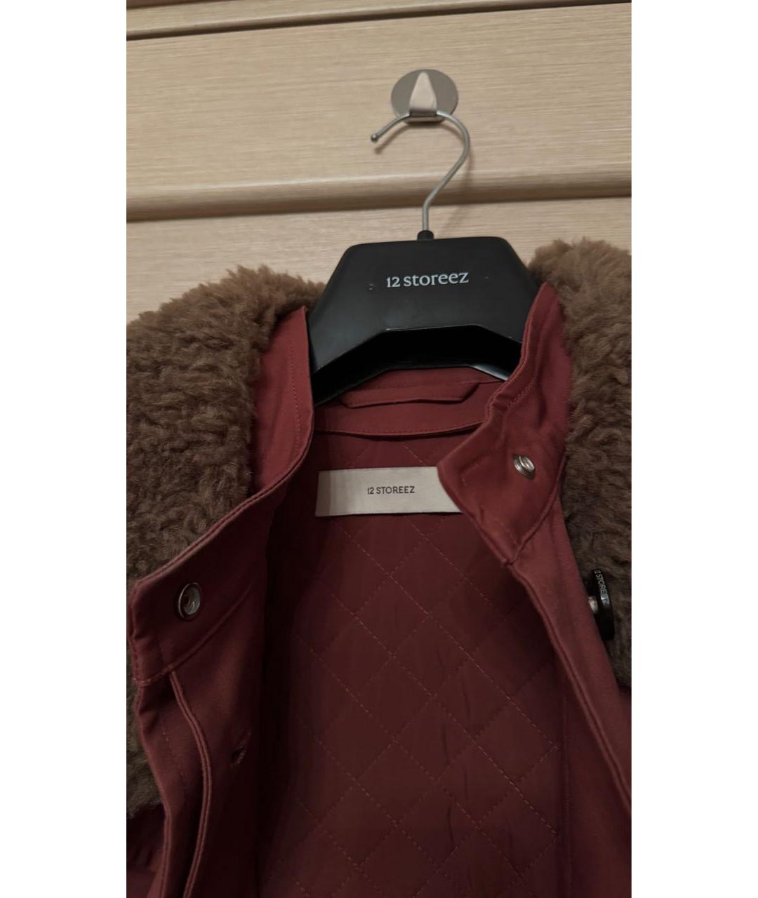 12 STOREEZ Коричневый хлопковый тренч/плащ, фото 3