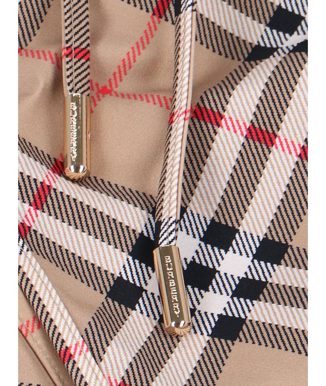 BURBERRY Бежевый полиамидовый купальник, фото 5