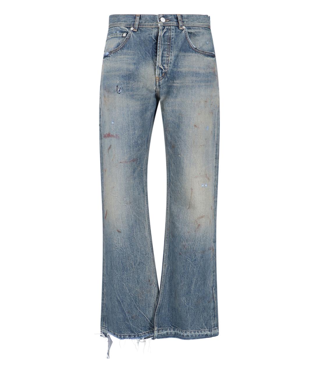 Enfants Riches Déprimés Синие хлопковые прямые джинсы, фото 1