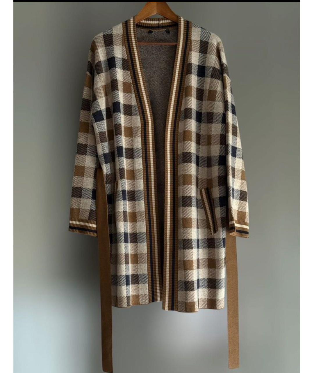 MAX MARA Мульти шерстяной кардиган, фото 9