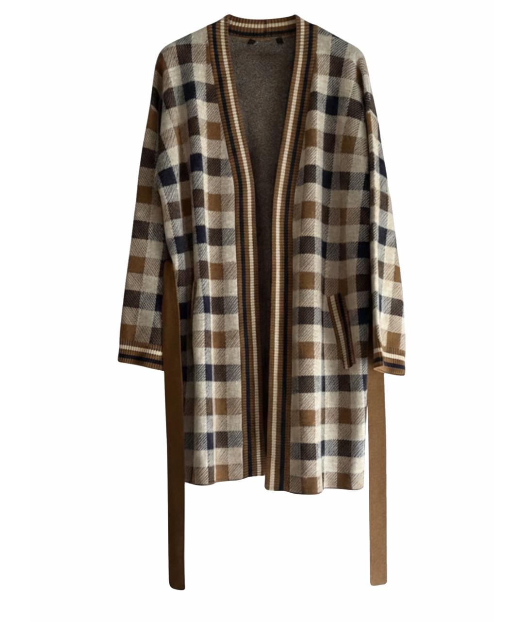 MAX MARA Мульти шерстяной кардиган, фото 1