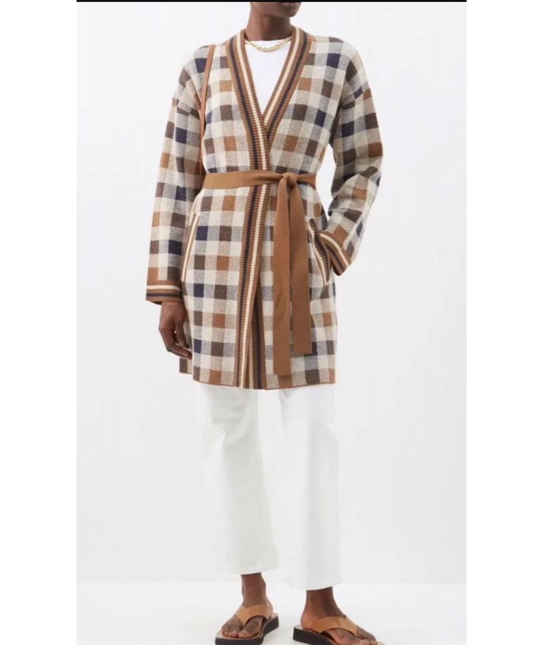 MAX MARA Мульти шерстяной кардиган, фото 8