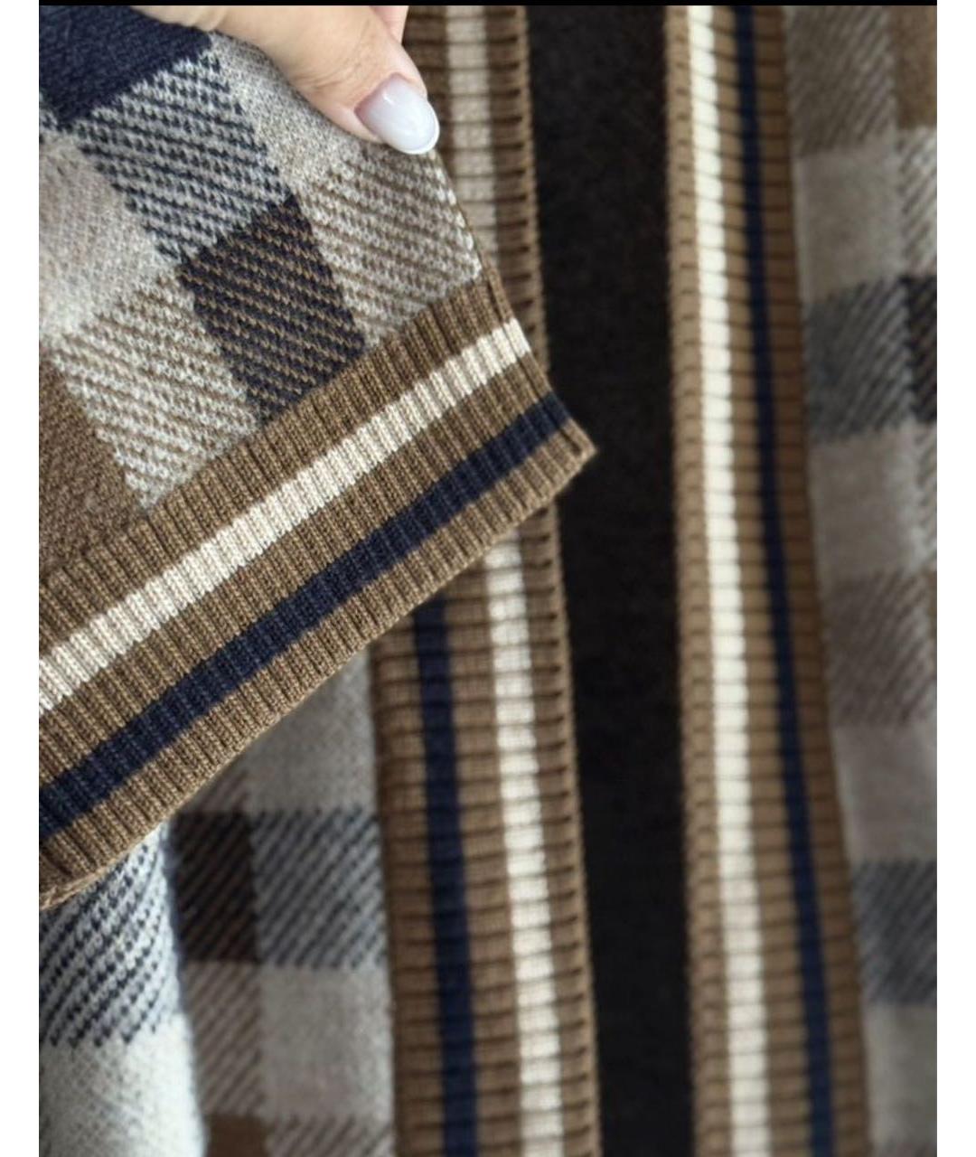 MAX MARA Мульти шерстяной кардиган, фото 2