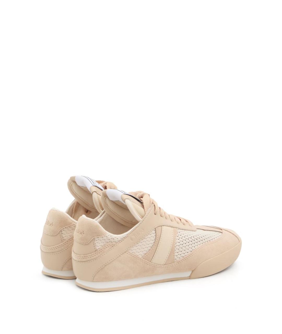 CHLOE Бежевые кроссовки, фото 5